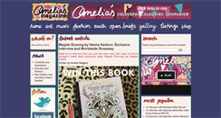 Desktop Screenshot of ameliasmagazine.com